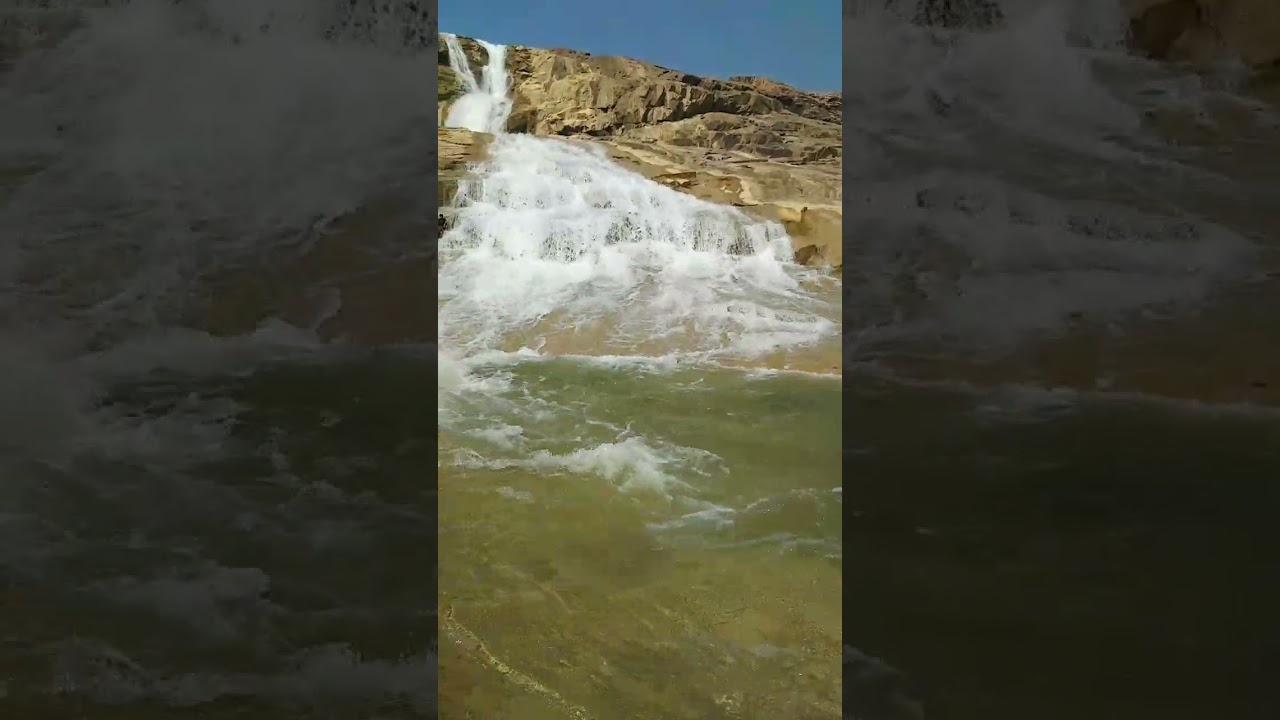 Beautiful view of Kuntala waterfalls