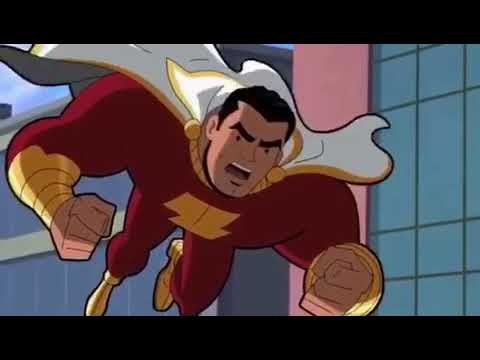 Shazam y Batman se enfrentan a Black Adam. Batman El Valiente - YouTube