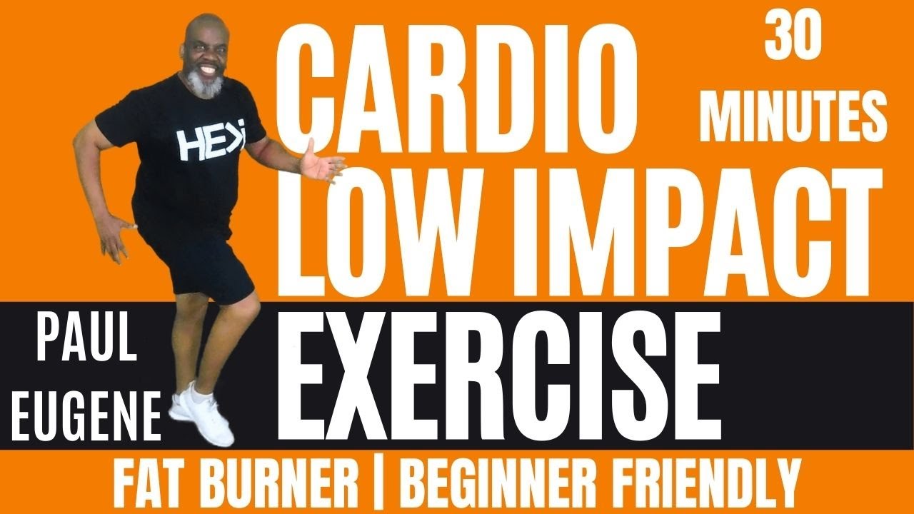 Cardio Low Impact Moderate Aerobics Exercise Fitness Workout