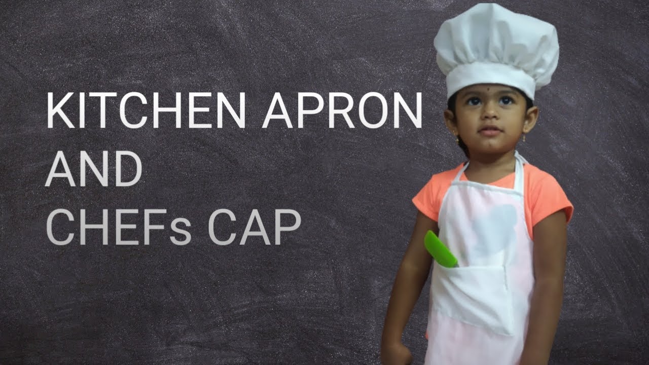 cooking dress cutting Kitchen Apron Cutting And Stitching | DIY