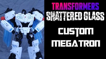 Shattered Glass Megatron - Custom Transformers Showcase