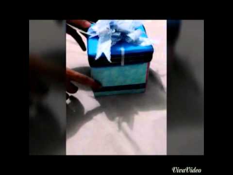 Exploding box gift surprise