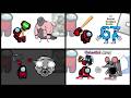 Mini Crewmate Kills Italian Brainrot Characters - Part 108  Among Us