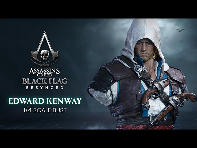 The PureArts Assassin's Creed Black Flag Edward Kenway 1/4 Scale