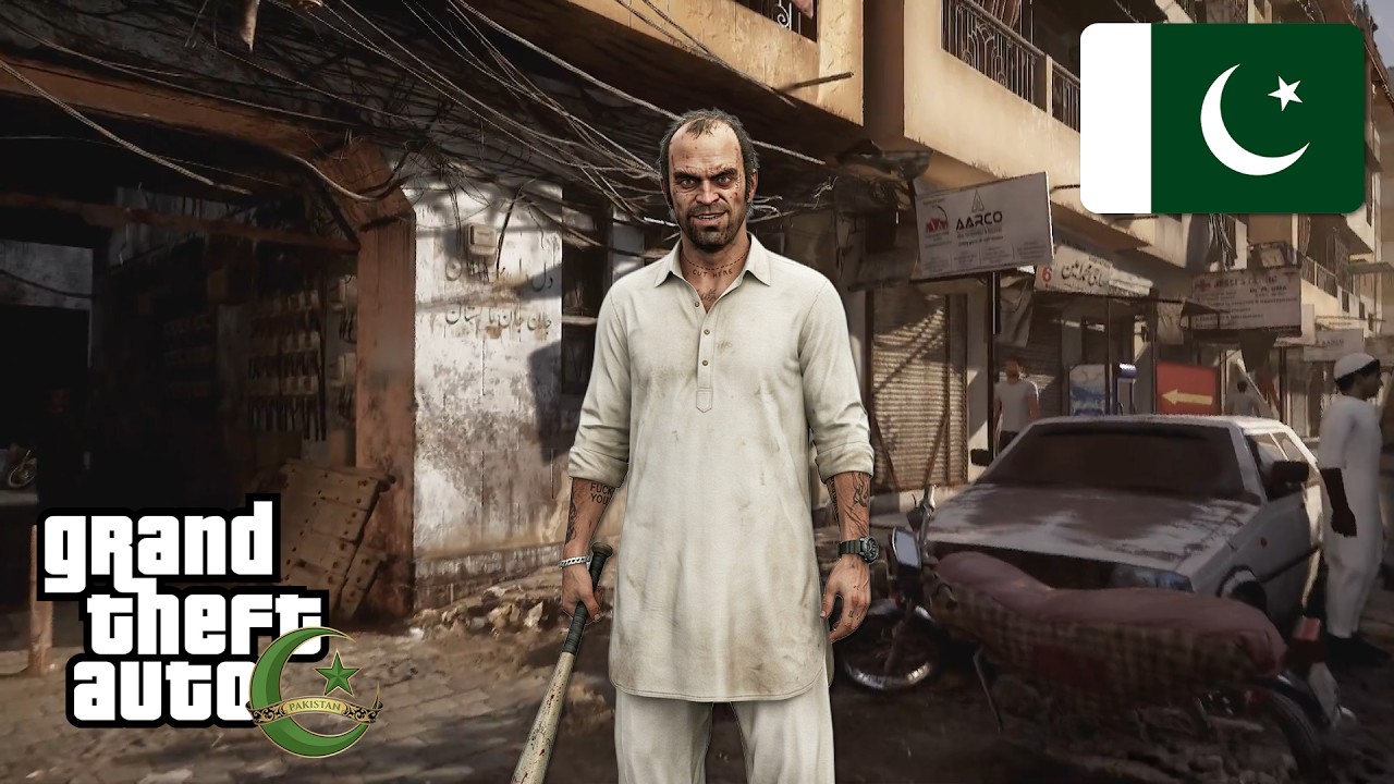 GTA Pakistan 🇵🇰 | Pakistan's First AAA Open World Game | The Honey Bhai ft. @zambeelstudios9849