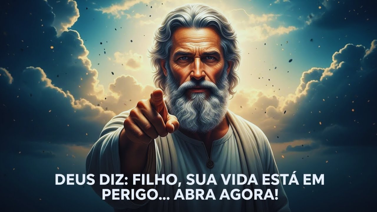 DEUS DIZ: FILHO, SUA VIDA ESTÁ EM PERIGO… ABRA AGORA!