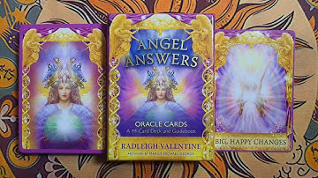 Angel Answers Oracle Cards 👼 unboxing and flip through