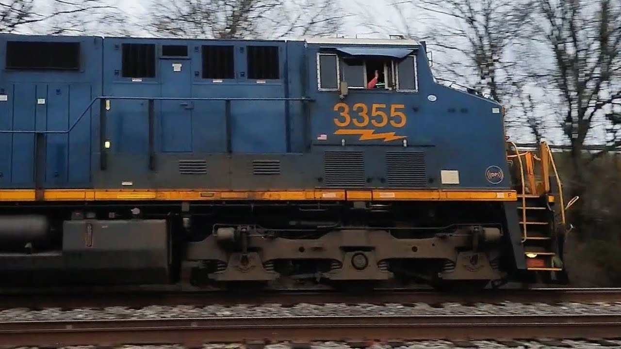 CSX SB General Manifest w/ DPU Brentwood, TN 01/10/26