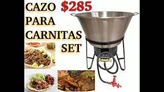 BEST..!!! CAZO PARA CARNITAS SET KIT HEAVY DUTY BURNER PROPANE TACOS CART COMO HACER CARNITAS by My Exports Worldwide 19,471 views 5 years ago 14 minutes, 7 seconds