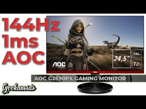 AOC G2590PX 25-inch 1ms 144Hz Gaming Monitor Review