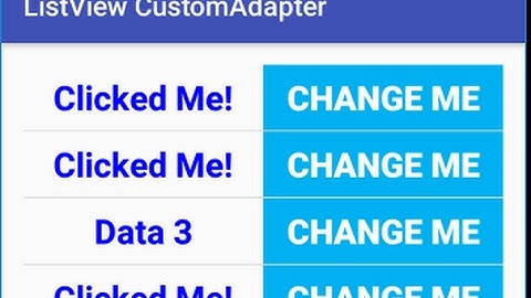 How to Make ListView with Custom Font color, size, TextView, Button using CustomAdapter
