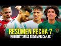 GOLES Y RESUMEN de la FECHA 7 de Eliminatorias Sudamericanas de HOY | Colombia vs Perú...