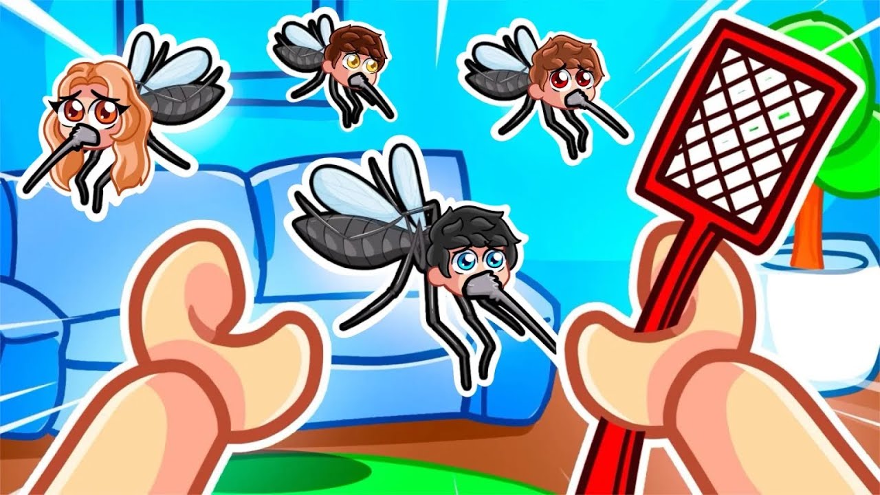 MOSQUITOS vs HUMANO en Roblox!