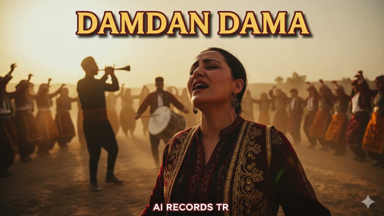 Damdan Dama 🔥 AI Halay Cover 🎺 | Kadın Vokal | AI RECORDS TR