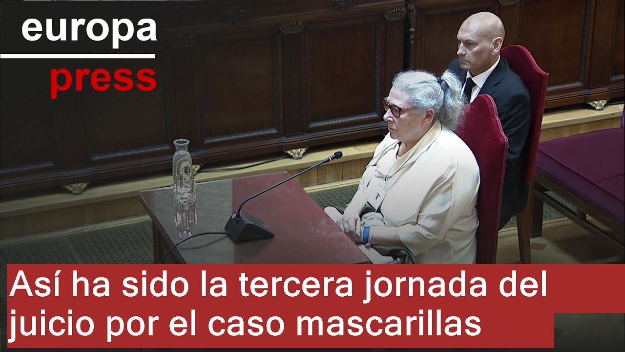 Así ha sido la tercera jornada del juicio por el caso mascarillas - YouTube
