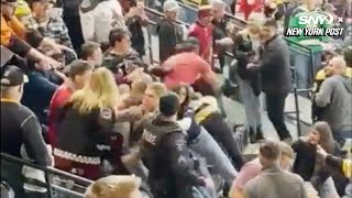 Fan gets finger bitten off during crazy fight at Coyotes-Bruins game | New York Post Sports screenshot 2