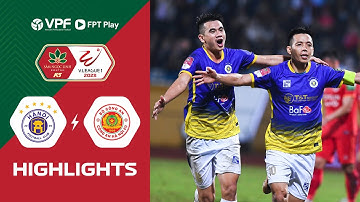 Highlights | Hà Nội - Công An Hà Nội | Rực lửa derby Thủ đô, Văn Quyết hoá người hùng