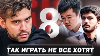Ян Непомнящий о восьмой партии матча Динг - Гукеш! Вырвал ничью из лап победы