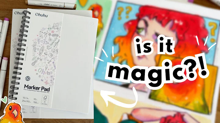 100% BLEEDPROOF paper?! 😲 Testing Ohuhu's NEW marker pads