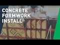 Steel-Ply Modular Formwork Installation by Buchan Electrical Wangaratta