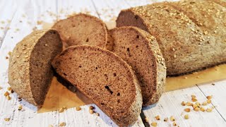Easy Glutenfree BuckwheatQuinoa Bread | Vegan & Yeastfree | ASMR