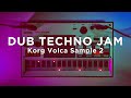 DUB TECHNO | Korg Volca Sample