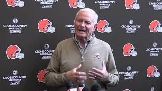 Cleveland Browns Owner Jimmy Haslam Speaks to the Media After Firing Kevin Stefanski