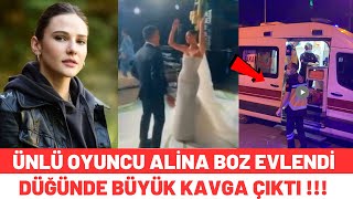 Alina Boz Evlendi! İşte Düğün Görüntüleri