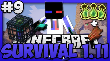 Minecraft - Survival 1.11 - How to make a Zombie Spawner XP Farm 1.11.2 (Entity Cramming Proof)