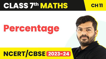 Percentage Chapter 11 Rd Sharma Solutions | Rd Sharma Class 7 Maths | Maths Class 7