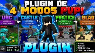 🔥 ¡PLUGINS PvP para PocketMine! | Modos: UHC, Castle, Practice y Glad (0.14 - 0.15)