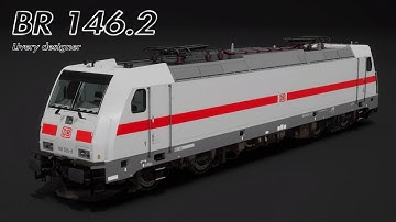 BR 146.2 (TSW2/ PS4)  DB BR ICE on livery designer - Time Elapse