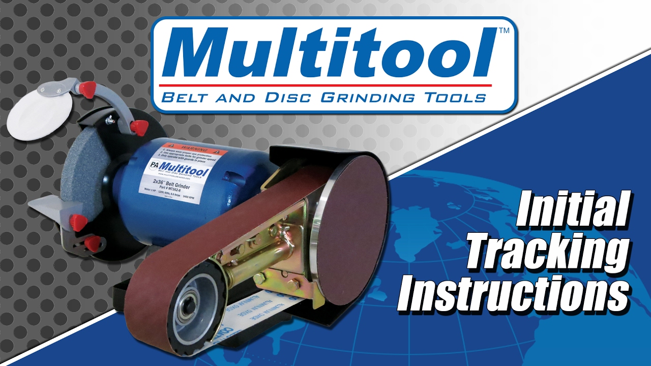 Multitool Combination Grinder, 2x48 Belt Assembly