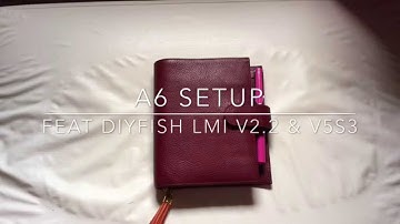 Gillio A6 Setup feat. DIYFish Inserts v2.2 & v5s3