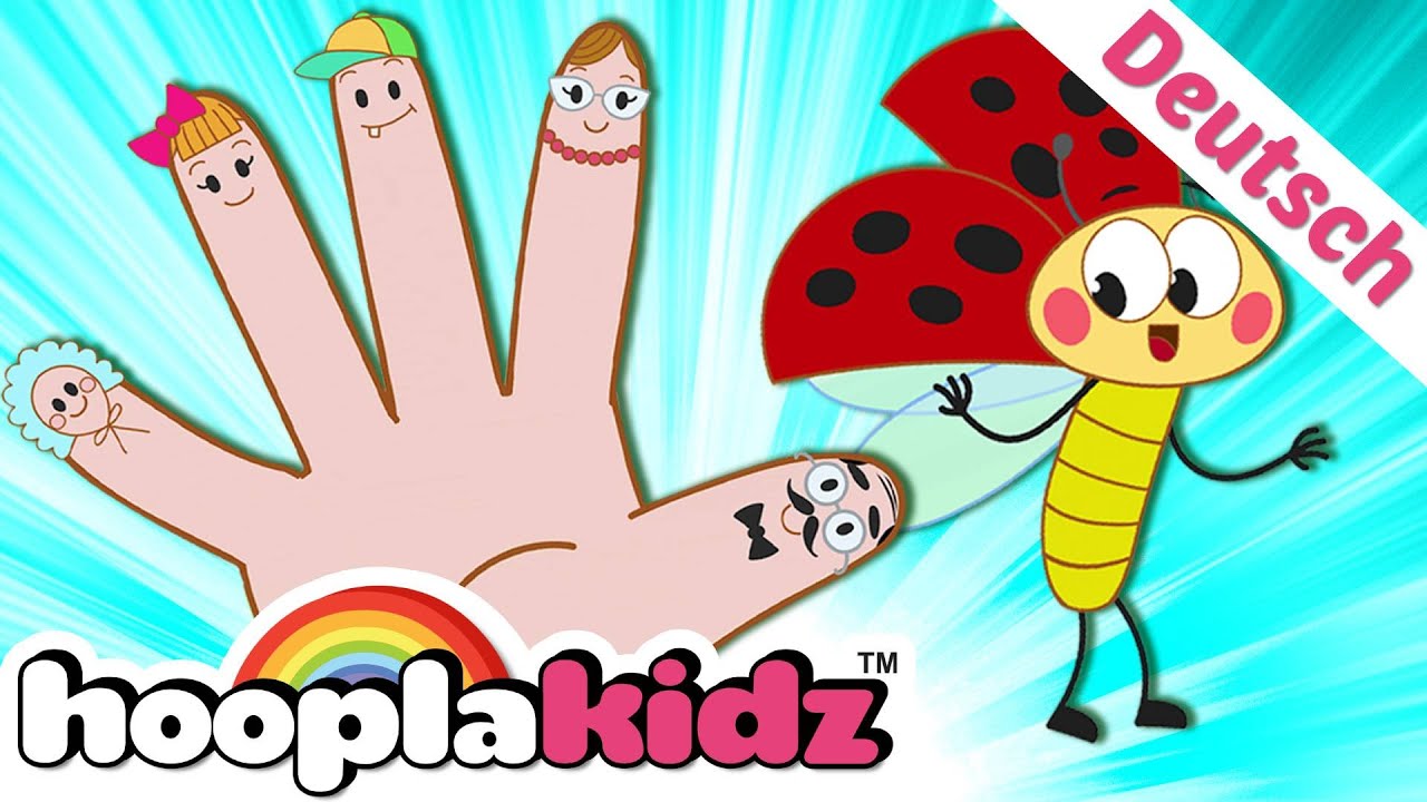 ⁣HooplaKidz Deutsch | Bienen-Finger-Familie | Kinderreime und mehr