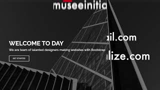 Musee Initialize : Website template - 1