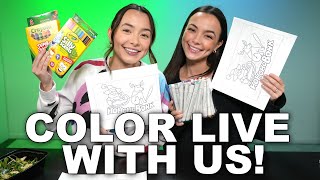 COLOR LIVE WITH US!  Merrell Twins