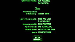 Fake Undercover Heat 1995 The Dankelodeon Cut End Credits