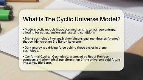 What Is The Cyclic Universe Model? - Physics Frontier
