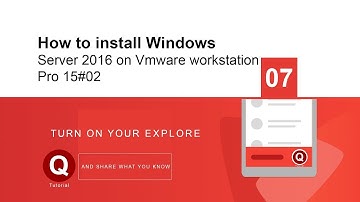 07-How to install Windows Server 2016 on Vmware workstation Pro 15#02