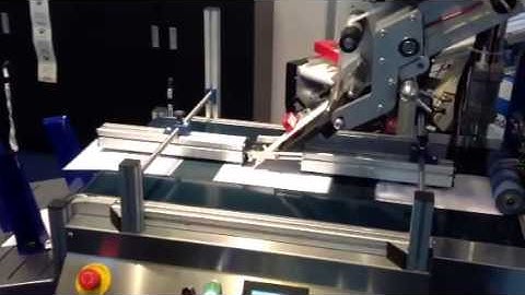 Norpak Ltd 1000ALA Label Applicator Integrated with RF1 Feeder