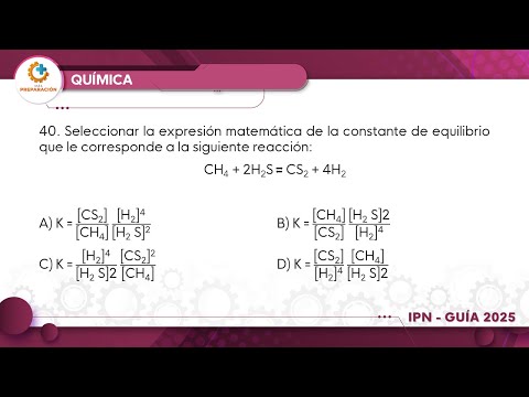 GUÍA IPN 2025 | QUÍMICA | INGENIERÍA