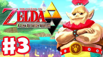 The Legend of Zelda: A Link Between Worlds - Gameplay Walkthrough Part 3 - Power Glove (3DS)