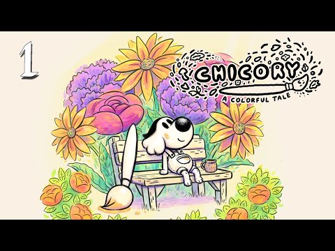 Chicory A Colorful Tale ПРОХОЖДЕНИЕ  - 1: ENERGOS - Ну типа что-то рисуем