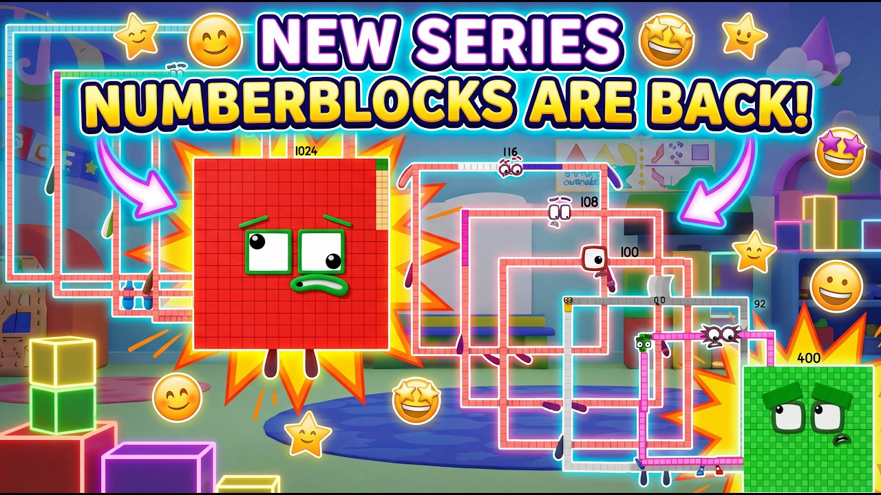 Numberblocks Math: Learn Adding Numbers | Numberblocks Sneezes | LEVEL ...