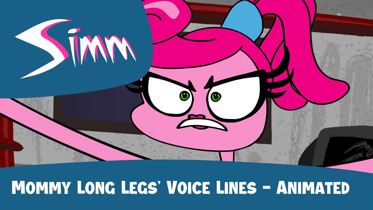 Mommy Long Legs' Voice Lines - Animated 
