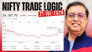 Nifty Analysis Today (21 July 2026) | Best Intraday Trade Setup | Trade Logic Series