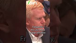 Can defendants eat during a murder trial #shorts