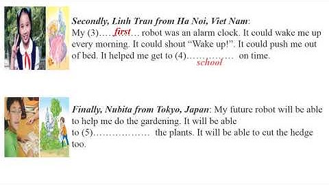 Tiếng Anh 6-Unit 12-Communication