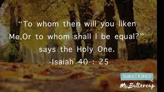 Isaiah 40: 25-31 song NKJV